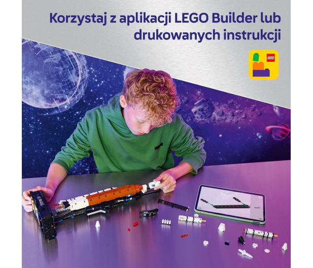 LEGO TECHNIC 42221 Rakieta sls NASA artemis - 1473447 - zdjęcie 8